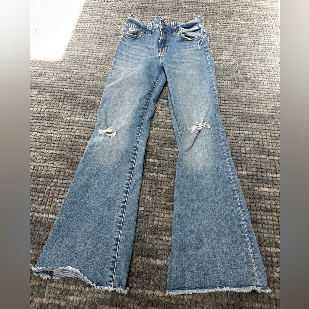 Classic Blue Flared Jeans